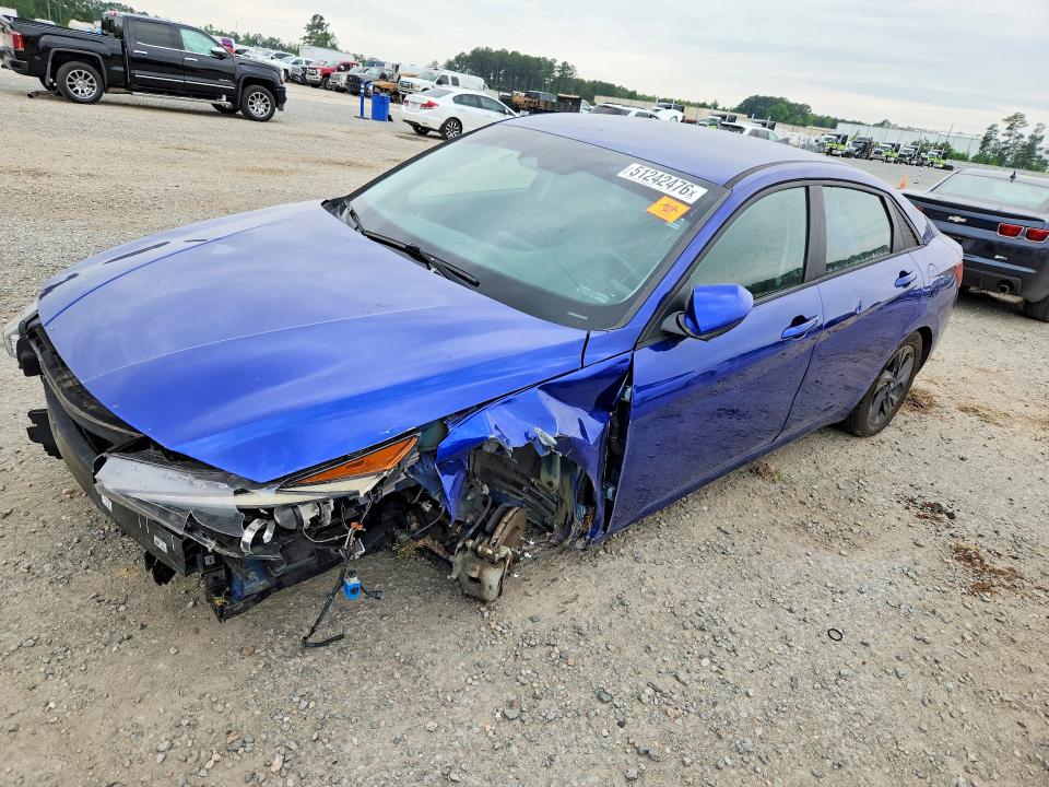 Продажа на аукционе авто 2021 Hyundai Elantra, vin: KMHLM4AG2MU194674, номер лота: 51242476