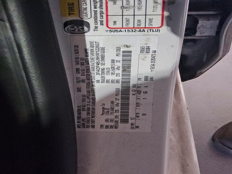 Продажа на аукционе авто 2017 Ford Fiesta, vin: 3FADP4BJ9HM122607, номер лота: 51502306