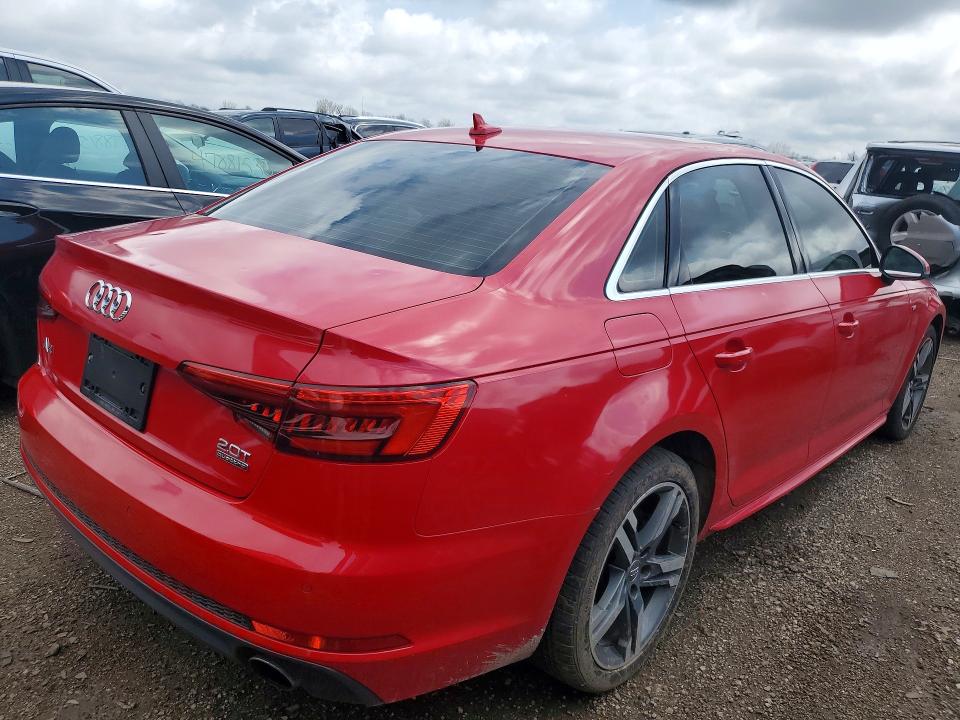 Продажа на аукционе авто 2017 Audi A4, vin: WAUENAF47HN045827, номер лота: 49046986