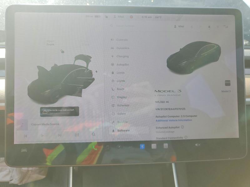 Aukcja sprzedaży 2018 Tesla Model 3, vin: 5YJ3E1EA4JF070125, numer aukcji: 47132186