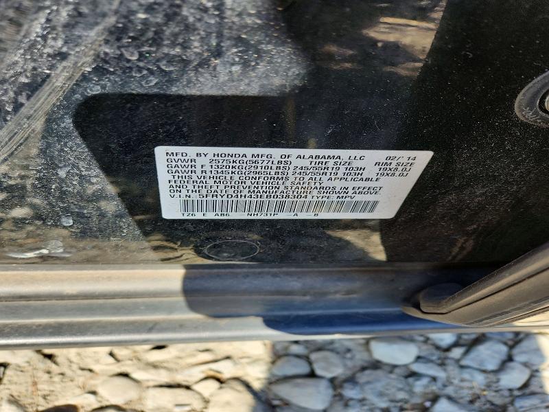 Продажа на аукционе авто 2014 Acura Mdx, vin: 5FRYD4H43EB038304, номер лота: 49510826