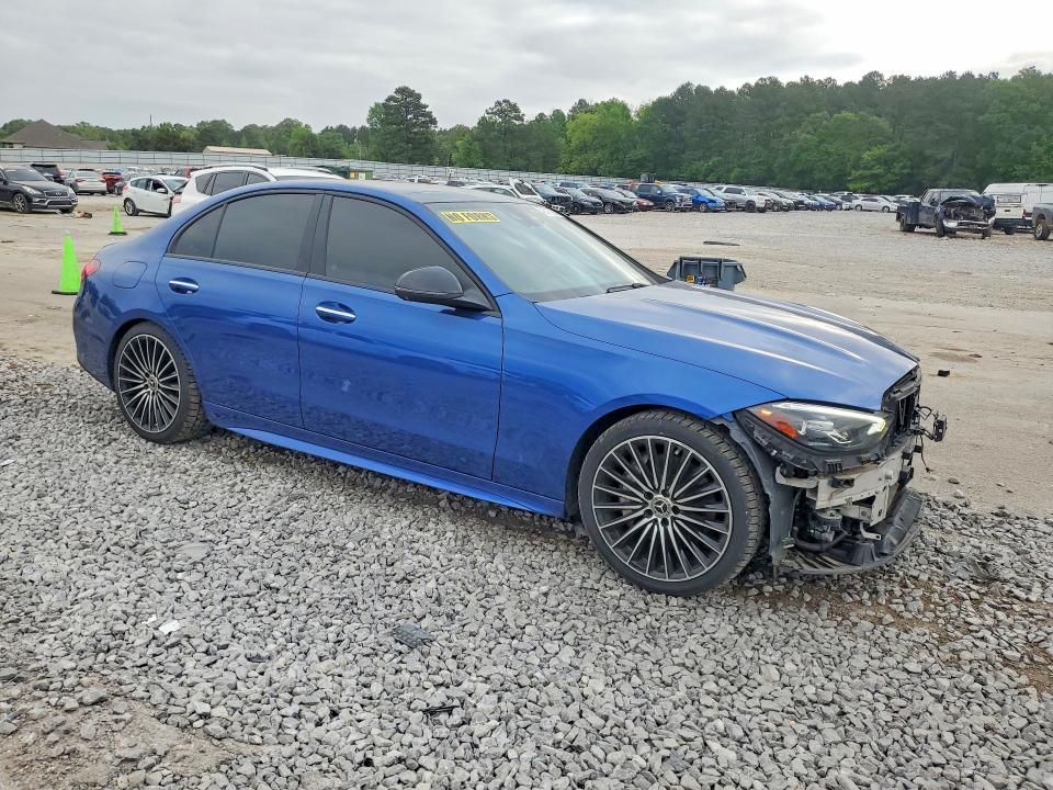 2022 Mercedes-benz C მანქანა იყიდება აუქციონზე, vin: W1KAF4GB3NR045038, აუქციონის ნომერი: 48747786
