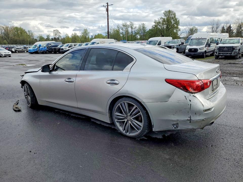 2015 Infiniti Q50 Hybrid მანქანა იყიდება აუქციონზე, vin: JN1AV7AP5FM790250, აუქციონის ნომერი: 49866506