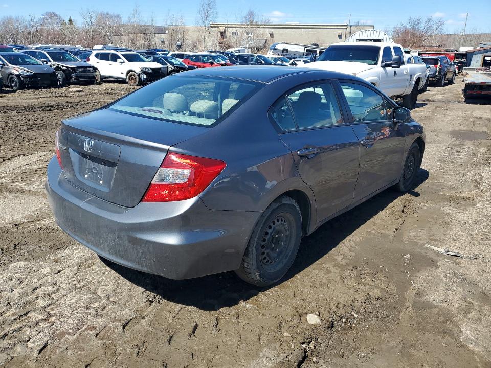 2012 Honda Civic მანქანა იყიდება აუქციონზე, vin: 2HGFB2F4XCH119993, აუქციონის ნომერი: 49902176