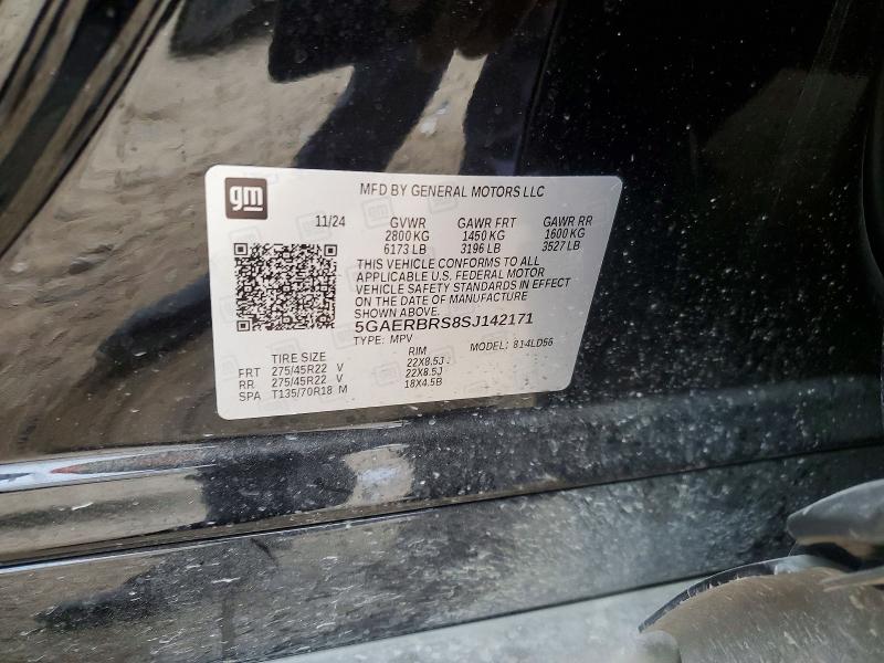 Продаж на аукціоні авто 2025 Buick Enclave, vin: 5GAERBRS8SJ142171, номер лоту: 49100826