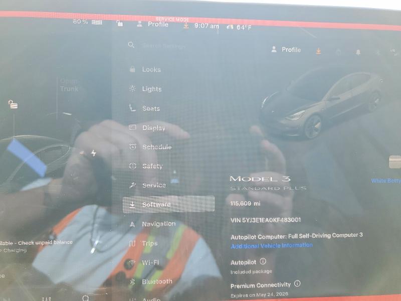 Aukcja sprzedaży 2019 Tesla Model 3, vin: 5YJ3E1EA0KF483001, numer aukcji: 51313556