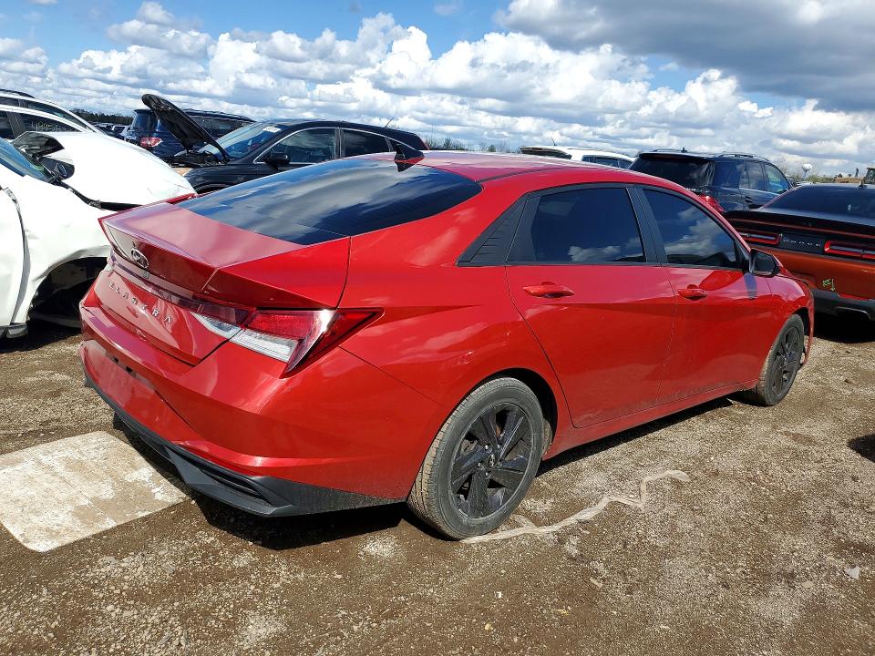 2021 Hyundai Elantra მანქანა იყიდება აუქციონზე, vin: 5NPLS4AG9MH007094, აუქციონის ნომერი: 50131086