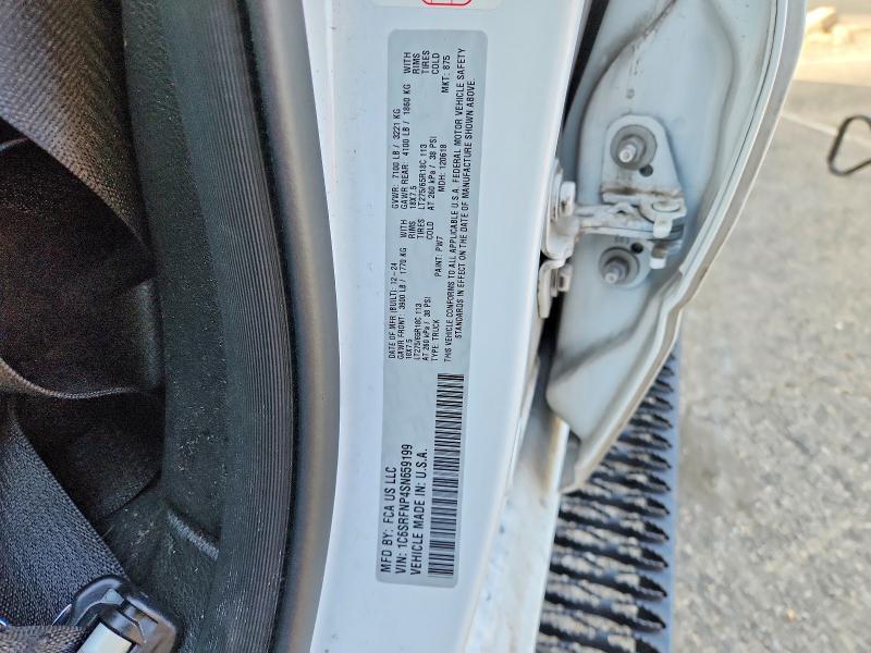 2025 Ram 1500 მანქანა იყიდება აუქციონზე, vin: 1C6SRFNP4SN659199, აუქციონის ნომერი: 50925826