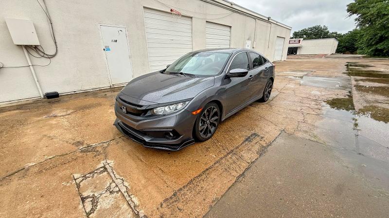 52213116 :رقم المزاد ، 19XFC2F87KE009735 vin ، 2019 Honda Civic مزاد بيع
