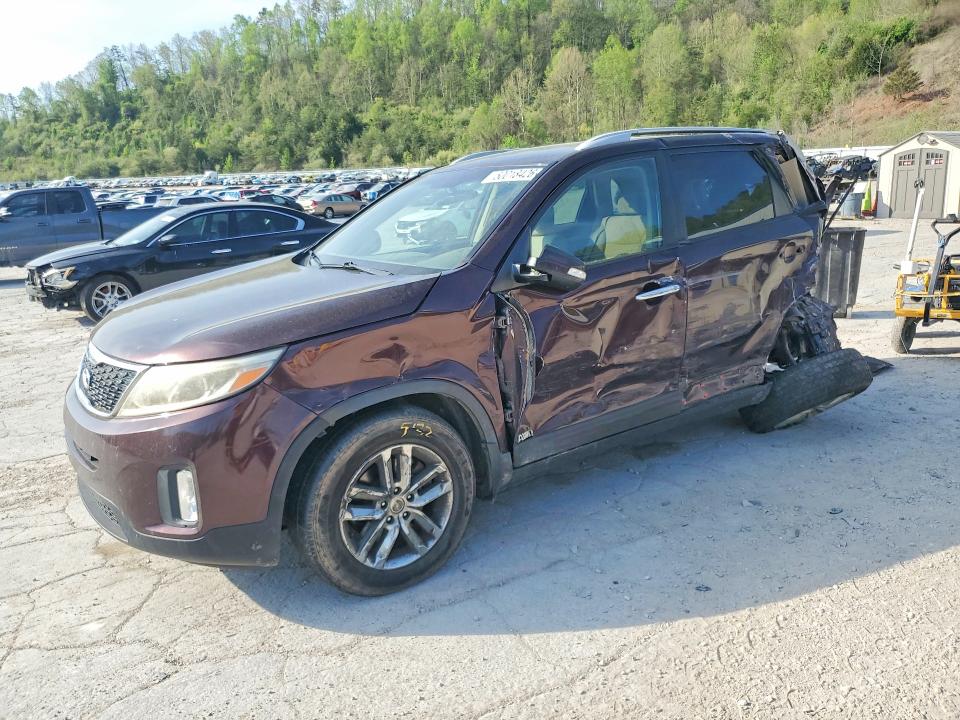 2015 Kia Sorento მანქანა იყიდება აუქციონზე, vin: 5XYKTCA61FG585260, აუქციონის ნომერი: 50018426