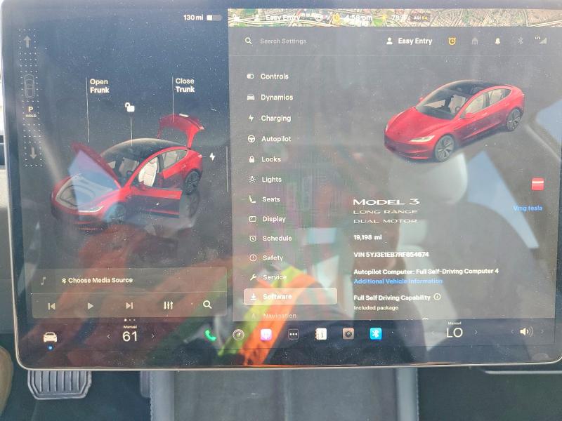 49246626 :رقم المزاد ، 5YJ3E1EB7RF854674 vin ، 2024 Tesla Model 3 مزاد بيع
