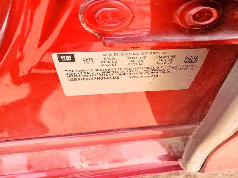 Продаж на аукціоні авто 2017 Cadillac Cts, vin: 1G6AR5SX7H0147030, номер лоту: 50472226