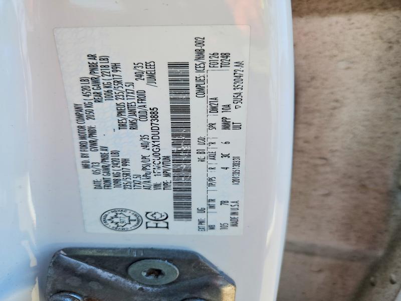 Aukcja sprzedaży 2013 Ford Escape, vin: 1FMCU0GX1DUD73885, numer aukcji: 50251236