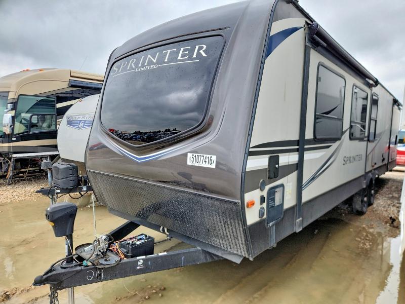 51077416 :رقم المزاد ، 4YDT33326L1530214 vin ، 2019 Keystone Sprinter مزاد بيع