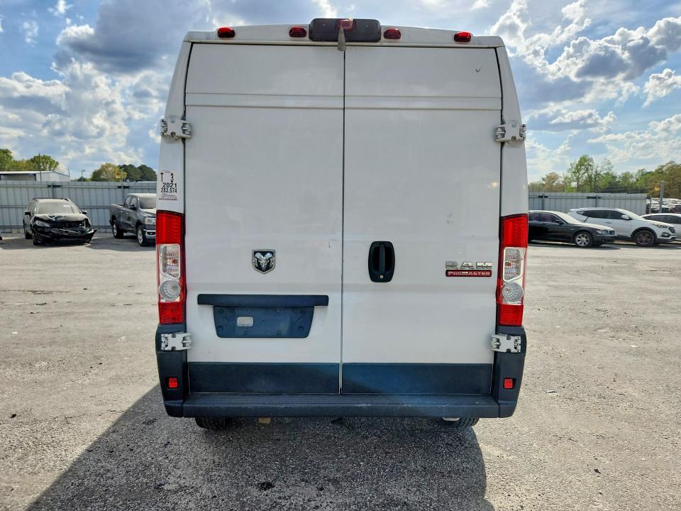 47968706 :رقم المزاد ، 3C6ERVDG3ME508113 vin ، 2021 Ram Promaster 2500 مزاد بيع