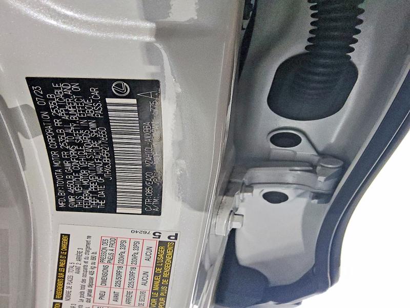 Продажа на аукционе авто 2024 Lexus Ux 250h, vin: JTHX6JBH5R2176550, номер лота: 49425206