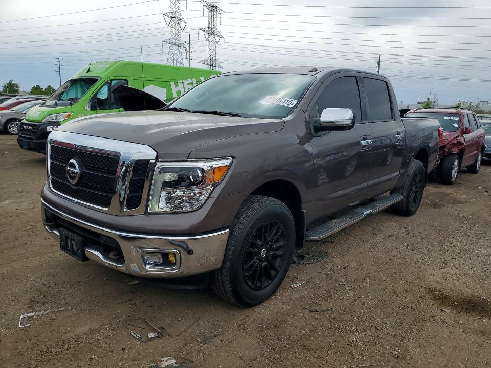 2018 Nissan Titan მანქანა იყიდება აუქციონზე, vin: 1N6AA1E53JN529648, აუქციონის ნომერი: 51507416