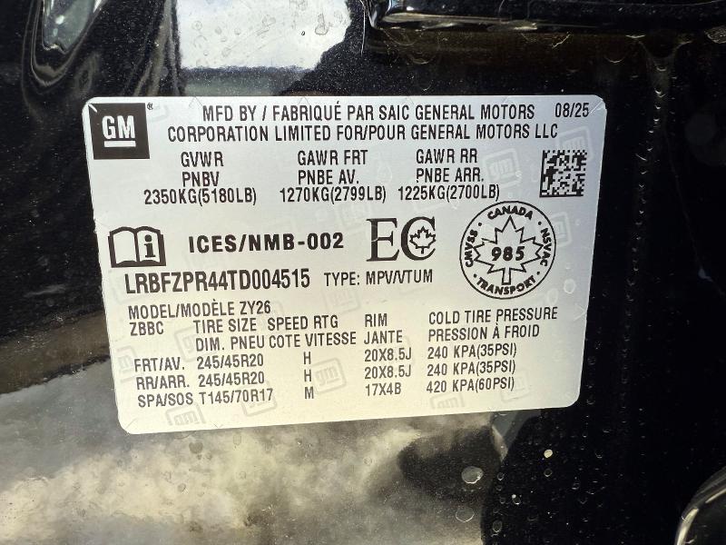 Продаж на аукціоні авто 2026 Buick Envision, vin: LRBFZPR44TD004515, номер лоту: 49786386