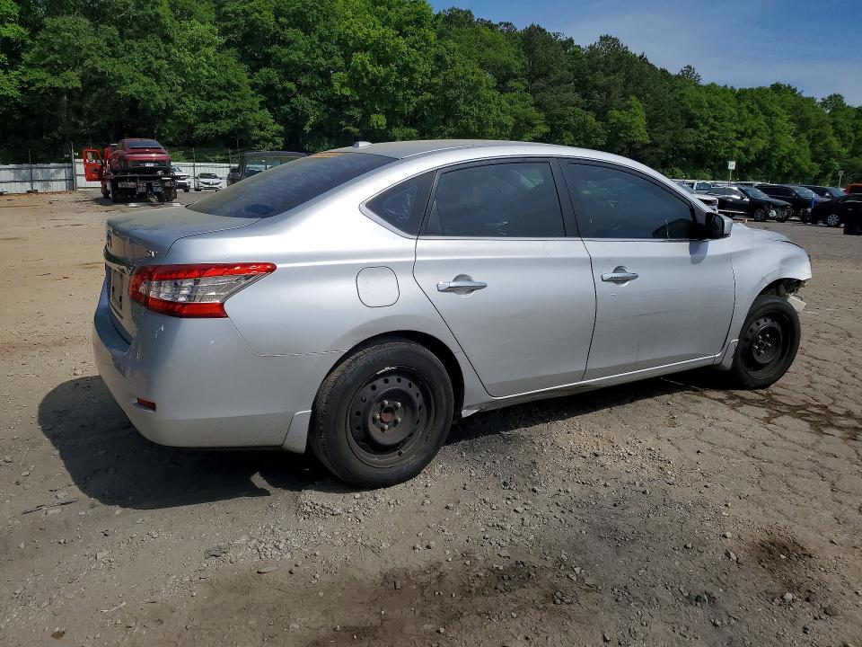 50630526 :رقم المزاد ، 3N1AB7AP1FY328600 vin ، 2015 Nissan Sentra مزاد بيع
