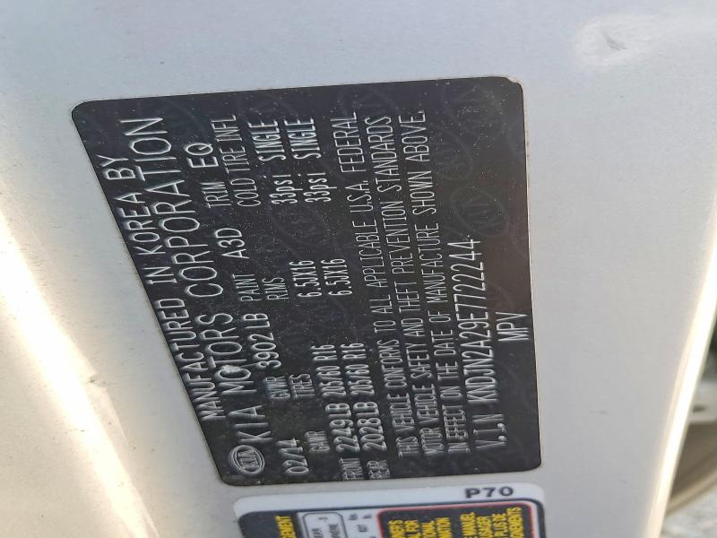Aukcja sprzedaży 2014 Kia Soul, vin: KNDJN2A29E7722244, numer aukcji: 48752426