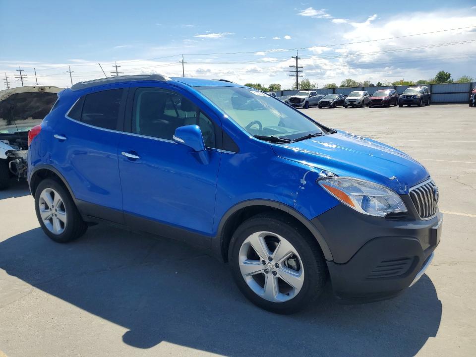 2016 Buick Encore მანქანა იყიდება აუქციონზე, vin: KL4CJESB4GB673808, აუქციონის ნომერი: 51452686