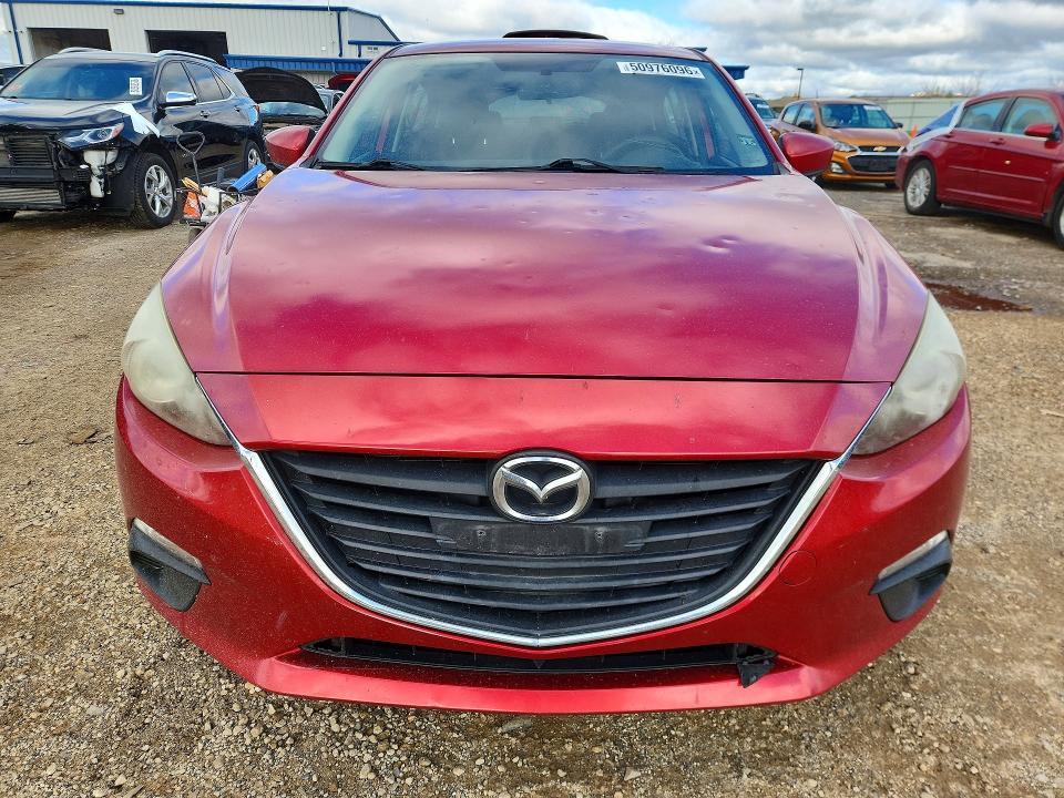 50976096 :رقم المزاد ، JM1BM1K72E1165143 vin ، 2014 Mazda 3 مزاد بيع
