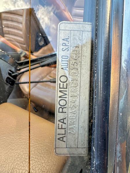Aukcja sprzedaży 1982 Alfa Romeo Veloce, vin: ZARBA5418C1015601, numer aukcji: 51608646