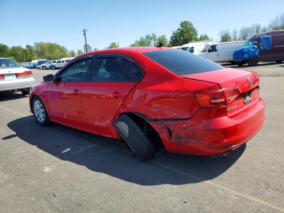 51365486 :رقم المزاد ، 3VWD17AJ8FM292224 vin ، 2015 Volkswagen Jetta مزاد بيع