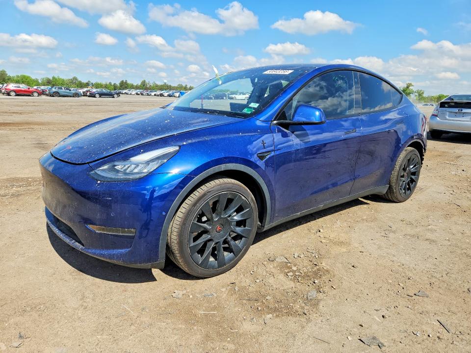 Продажа на аукционе авто 2021 Tesla Model Y, vin: 5YJYGDEE5MF061622, номер лота: 50643256
