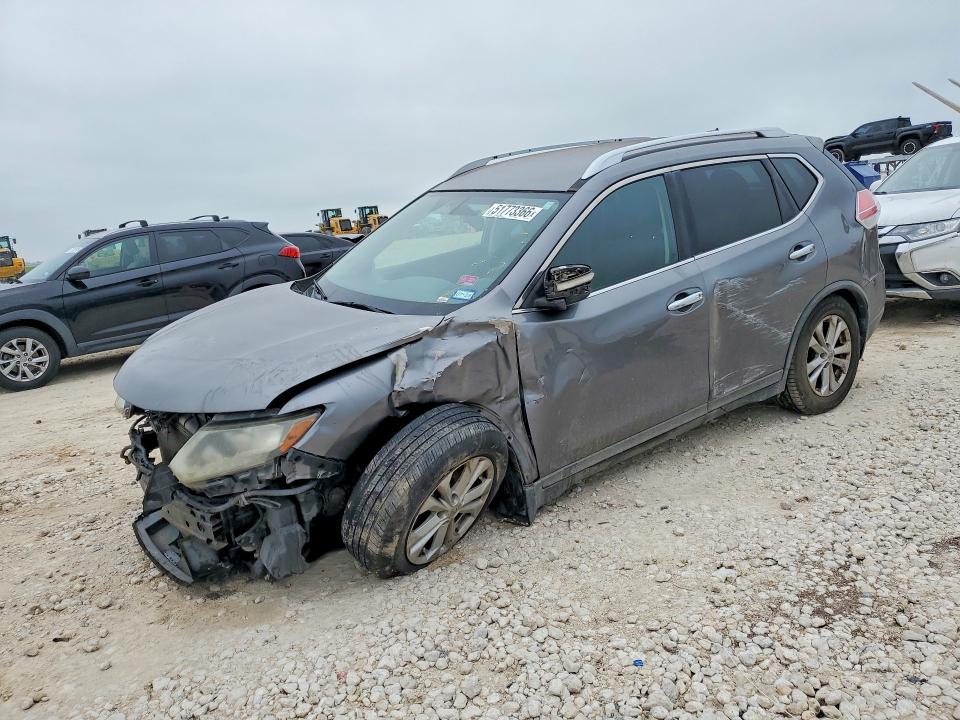 51773366 :رقم المزاد ، KNMAT2MV5FP514858 vin ، 2015 Nissan Rogue مزاد بيع