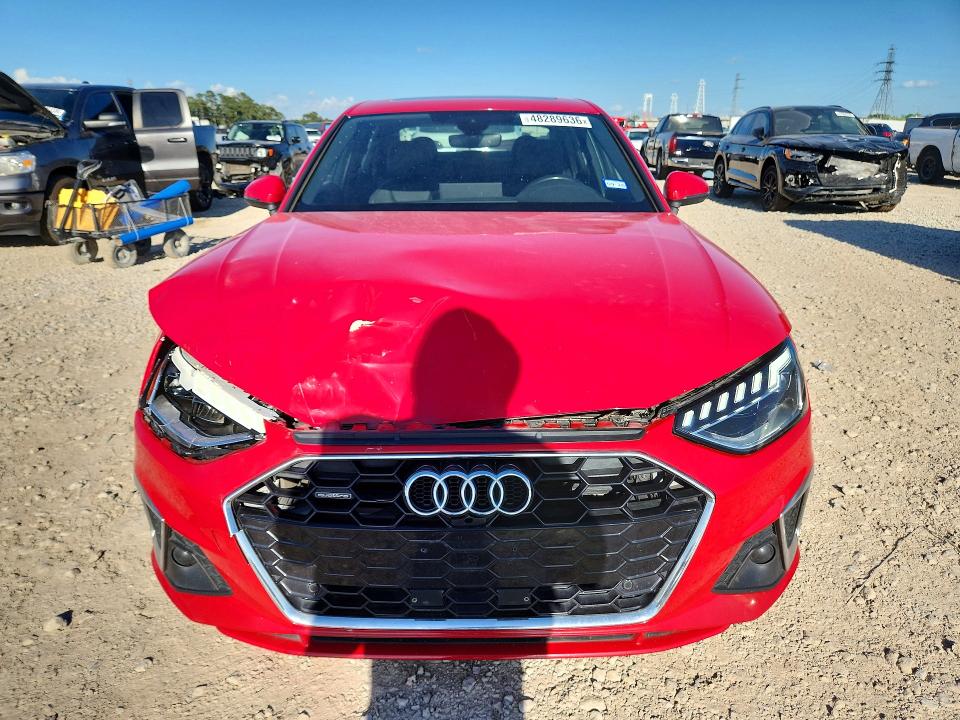 Продаж на аукціоні авто 2022 Audi A4, vin: WAUEAAF49NN013372, номер лоту: 48289636