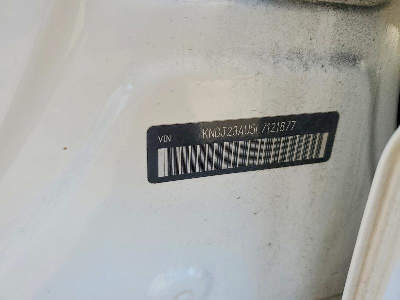 50603716 :رقم المزاد ، KNDJ23AU5L7121877 vin ، 2020 Kia Soul مزاد بيع