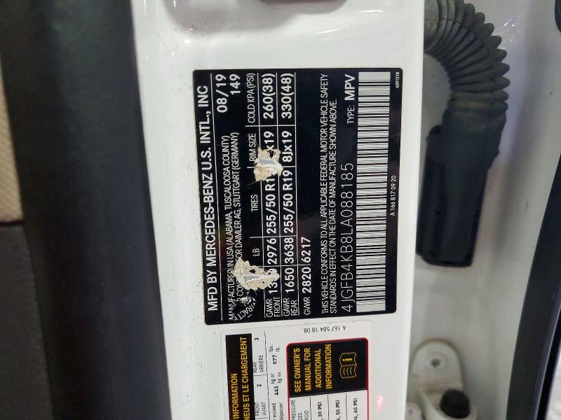 Продаж на аукціоні авто 2020 Mercedes-benz Gle, vin: 4JGFB4KB8LA088185, номер лоту: 50115756