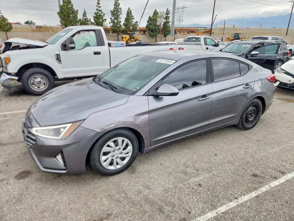 2019 Hyundai Elantra მანქანა იყიდება აუქციონზე, vin: 5NPD74LF8KH406604, აუქციონის ნომერი: 50773946