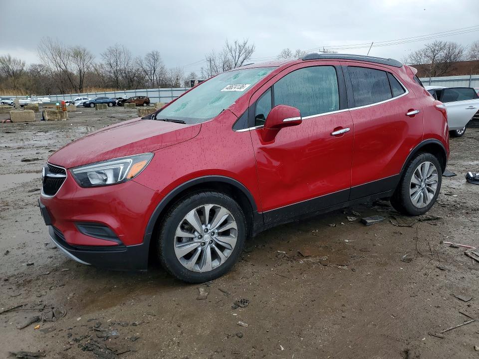 48624136 :رقم المزاد ، KL4CJASB7JB582113 vin ، 2018 Buick Encore مزاد بيع