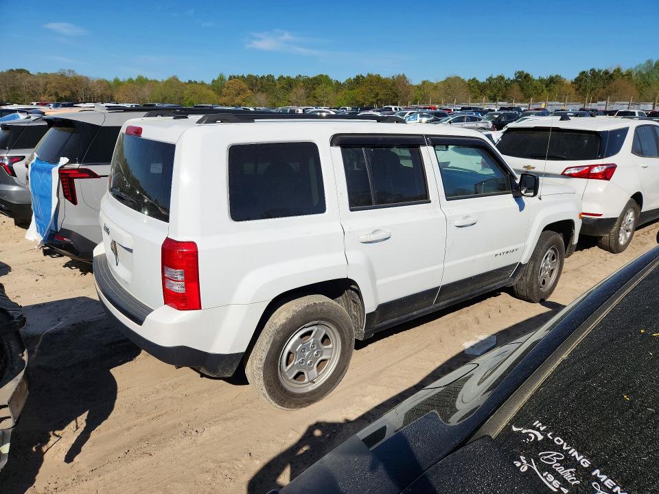 Aukcja sprzedaży 2016 Jeep Patriot, vin: 1C4NJRBB3GD690304, numer aukcji: 49206236