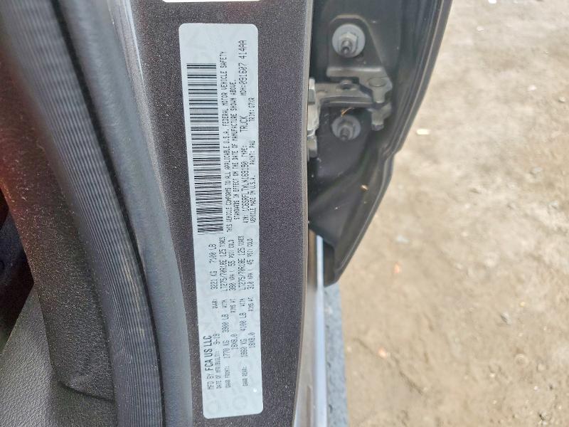 48006896 :رقم المزاد ، 1C6SRFLTXLN169190 vin ، 2020 Ram 1500 مزاد بيع