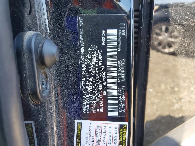 Aukcja sprzedaży 2018 Toyota C-hr, vin: NMTKHMBX9JR041095, numer aukcji: 48478036