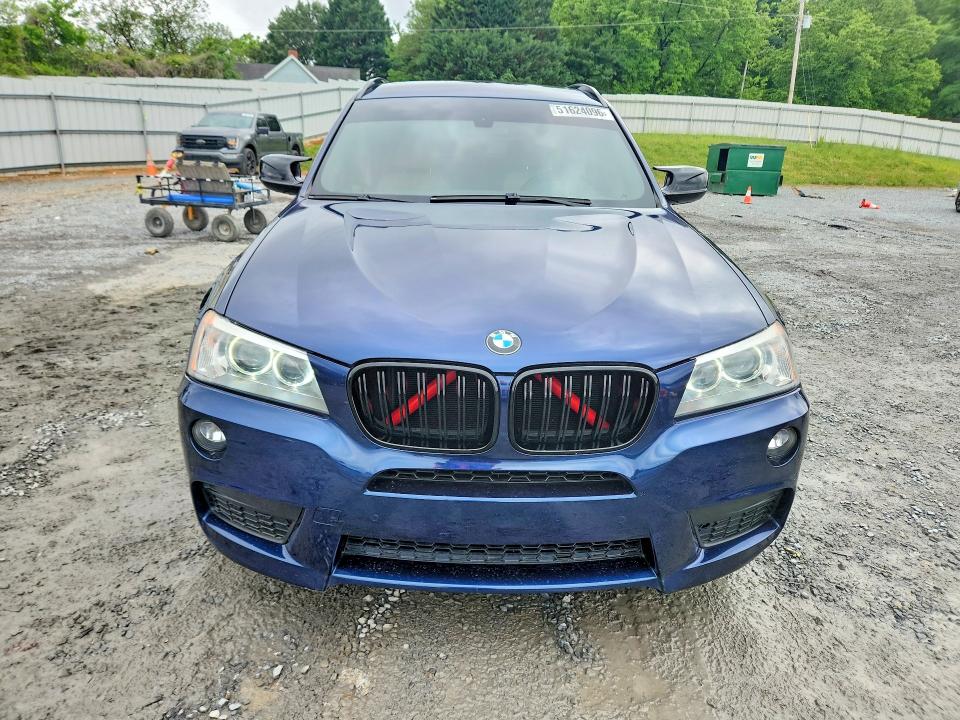 2012 Bmw X3 მანქანა იყიდება აუქციონზე, vin: 5UXWX5C57CL718298, აუქციონის ნომერი: 51624096