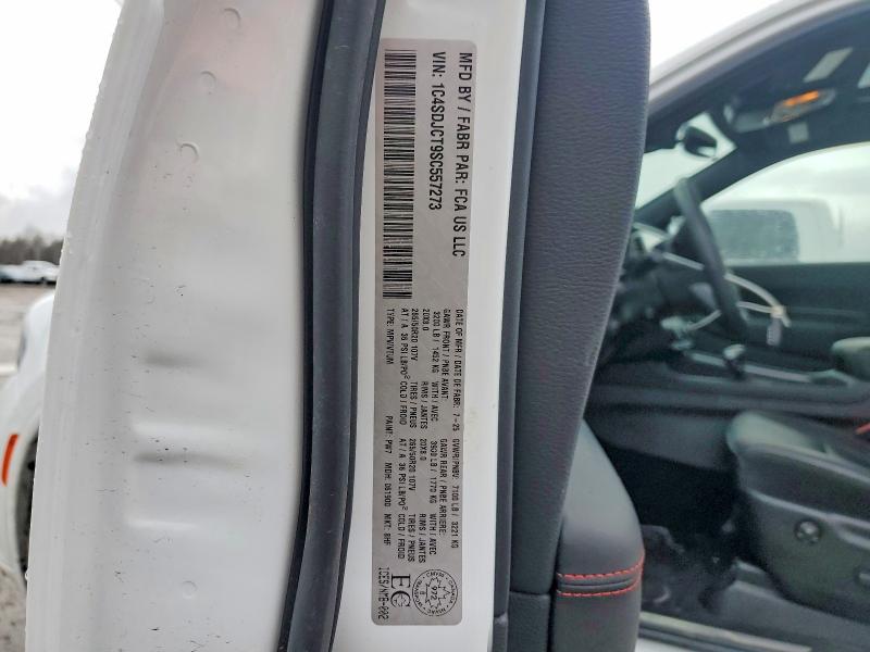 Продаж на аукціоні авто 2025 Dodge Durango, vin: 1C4SDJCT9SC557273, номер лоту: 50440466