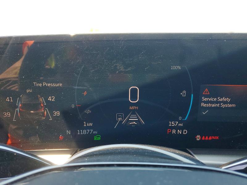 2024 Cadillac Lyriq მანქანა იყიდება აუქციონზე, vin: 1GYKPPRK7RZ108524, აუქციონის ნომერი: 49279596