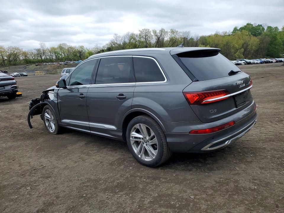 2021 Audi Q7 მანქანა იყიდება აუქციონზე, vin: WA1LJAF72MD011840, აუქციონის ნომერი: 50529036