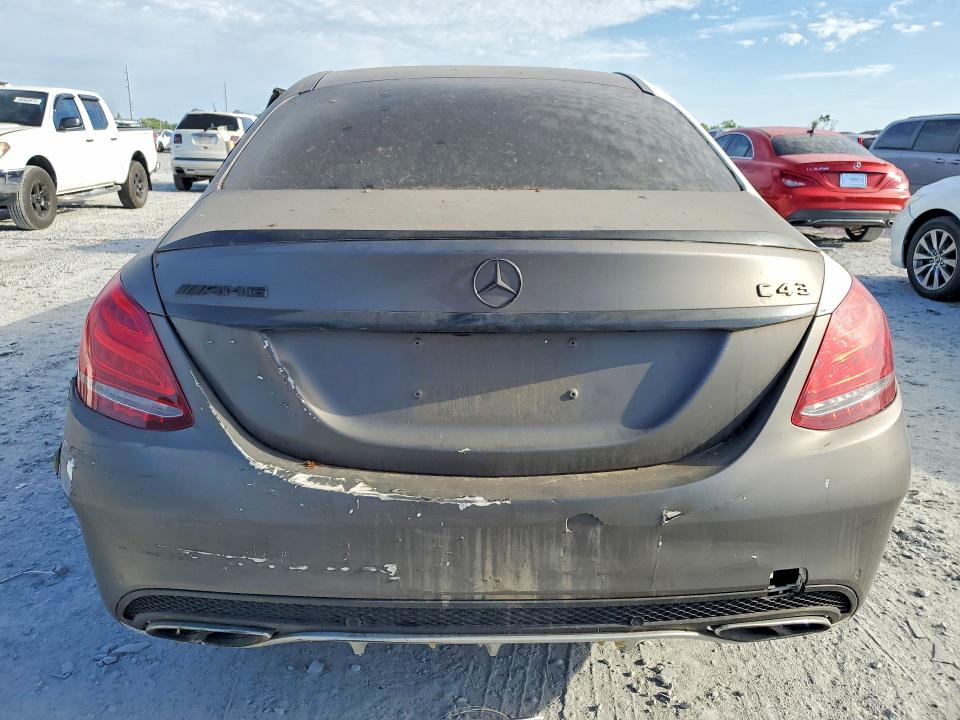 2017 Mercedes-benz C მანქანა იყიდება აუქციონზე, vin: 55SWF6EB6HU185253, აუქციონის ნომერი: 50400686