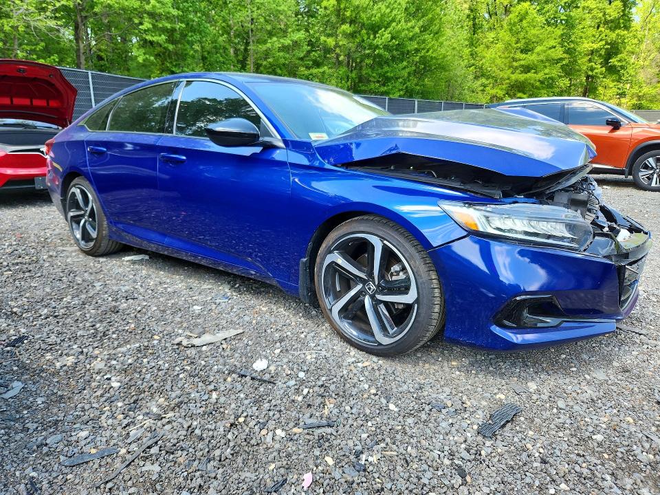 2022 Honda Accord მანქანა იყიდება აუქციონზე, vin: 1HGCV2F35NA005404, აუქციონის ნომერი: 51107886