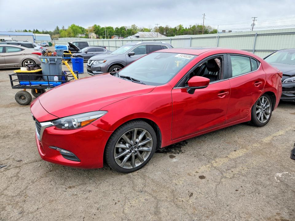 2018 Mazda 3 მანქანა იყიდება აუქციონზე, vin: 3MZBN1V36JM217907, აუქციონის ნომერი: 51248286