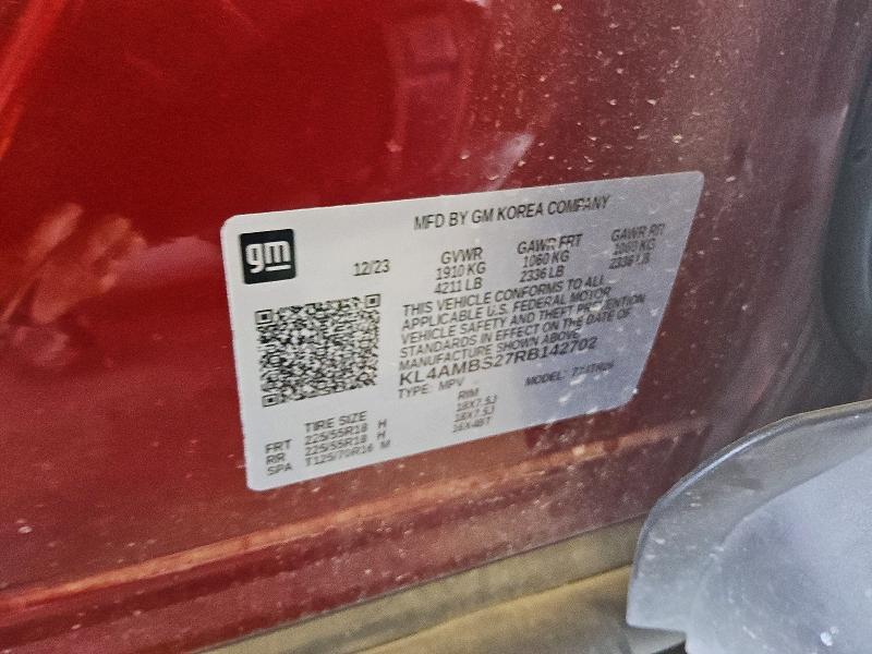 Продажа на аукционе авто 2024 Buick Encore Gx, vin: KL4AMBS27RB142702, номер лота: 48190026