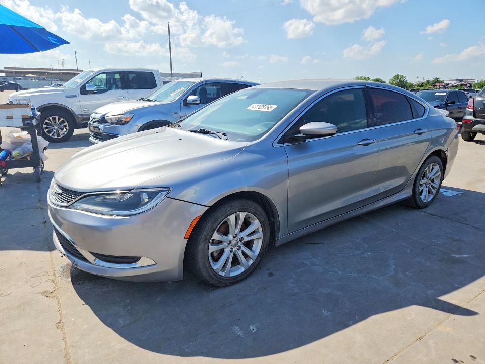 2015 Chrysler 200 მანქანა იყიდება აუქციონზე, vin: 1C3CCCAB8FN646215, აუქციონის ნომერი: 51125166
