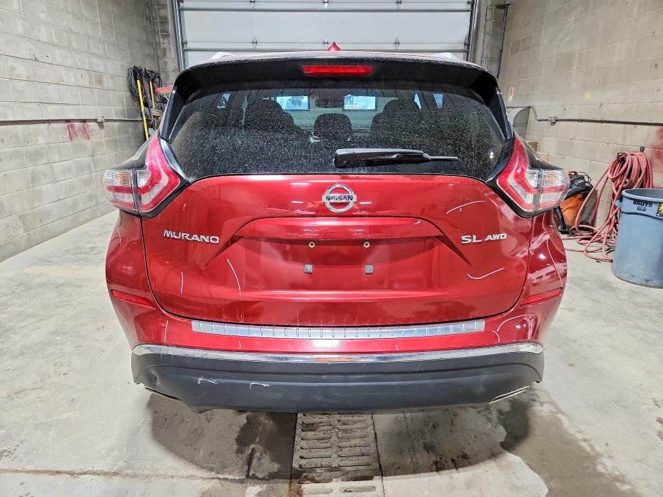 Продажа на аукционе авто 2015 Nissan Murano, vin: 5N1AZ2MH6FN242904, номер лота: 50571956