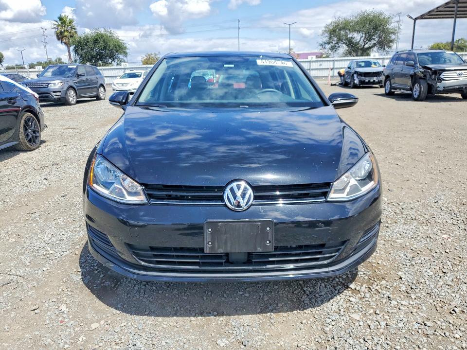 2017 Volkswagen Golf მანქანა იყიდება აუქციონზე, vin: 3VW217AU2HM008526, აუქციონის ნომერი: 51304746