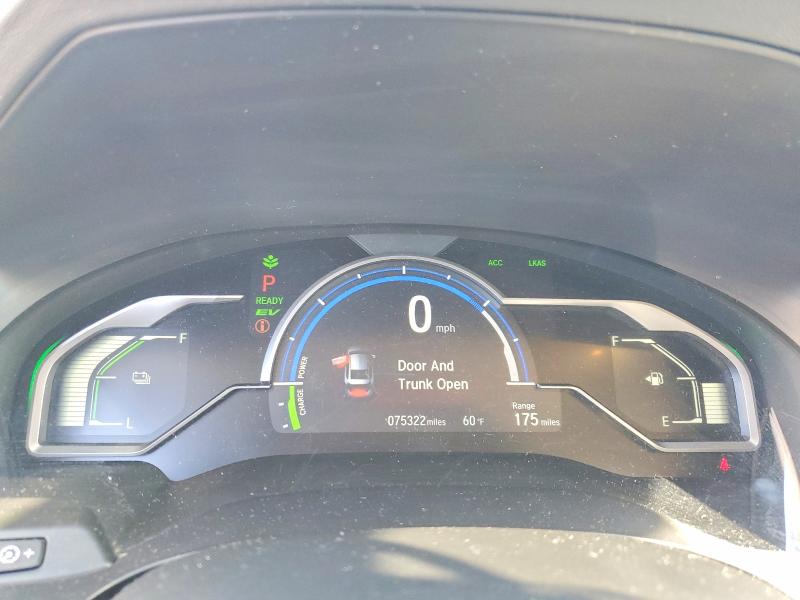 2018 Honda Clarity მანქანა იყიდება აუქციონზე, vin: JHMZC5F34JC021039, აუქციონის ნომერი: 50925086